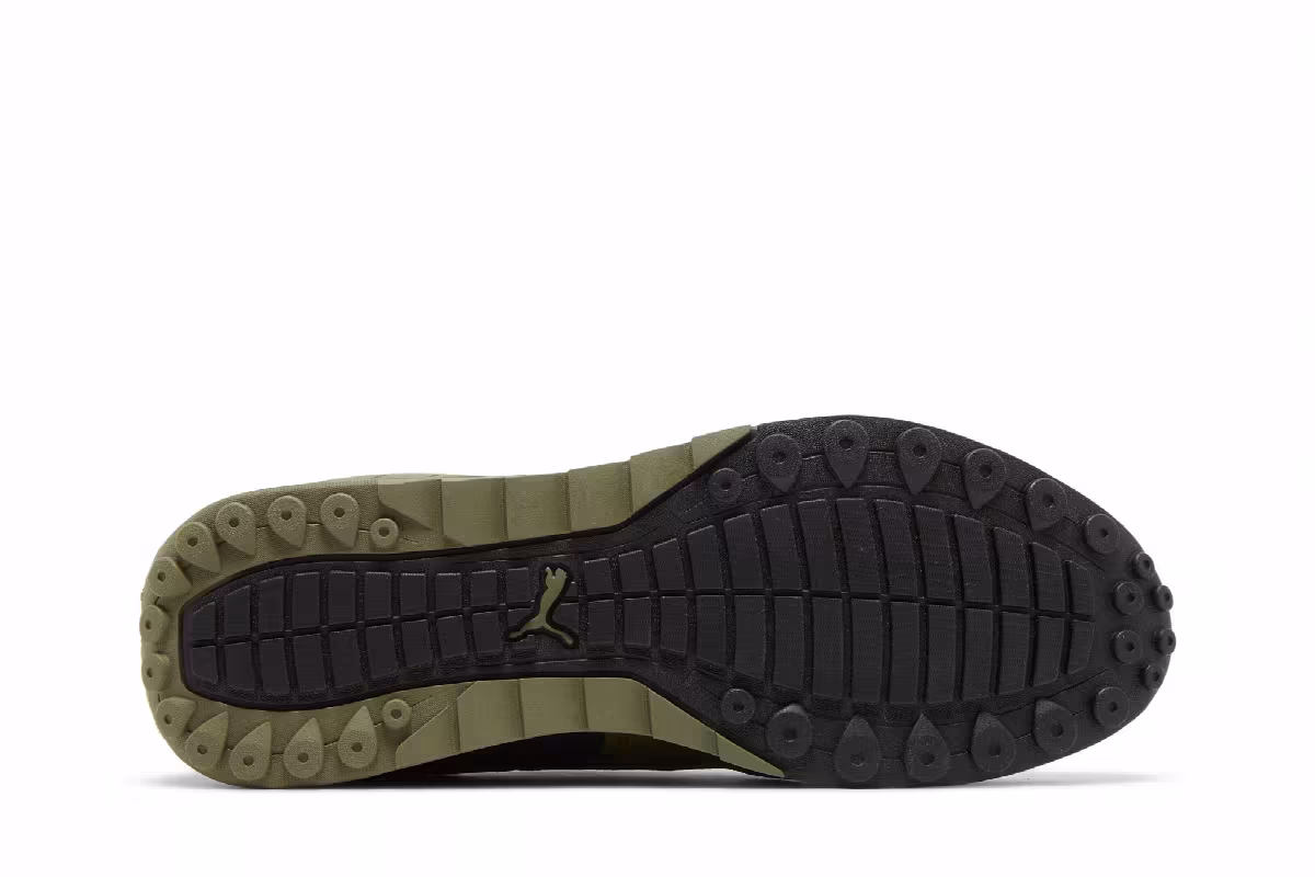 Porsche Legacy x Puma SpeedFusion Black Dark Green Moss, view 5