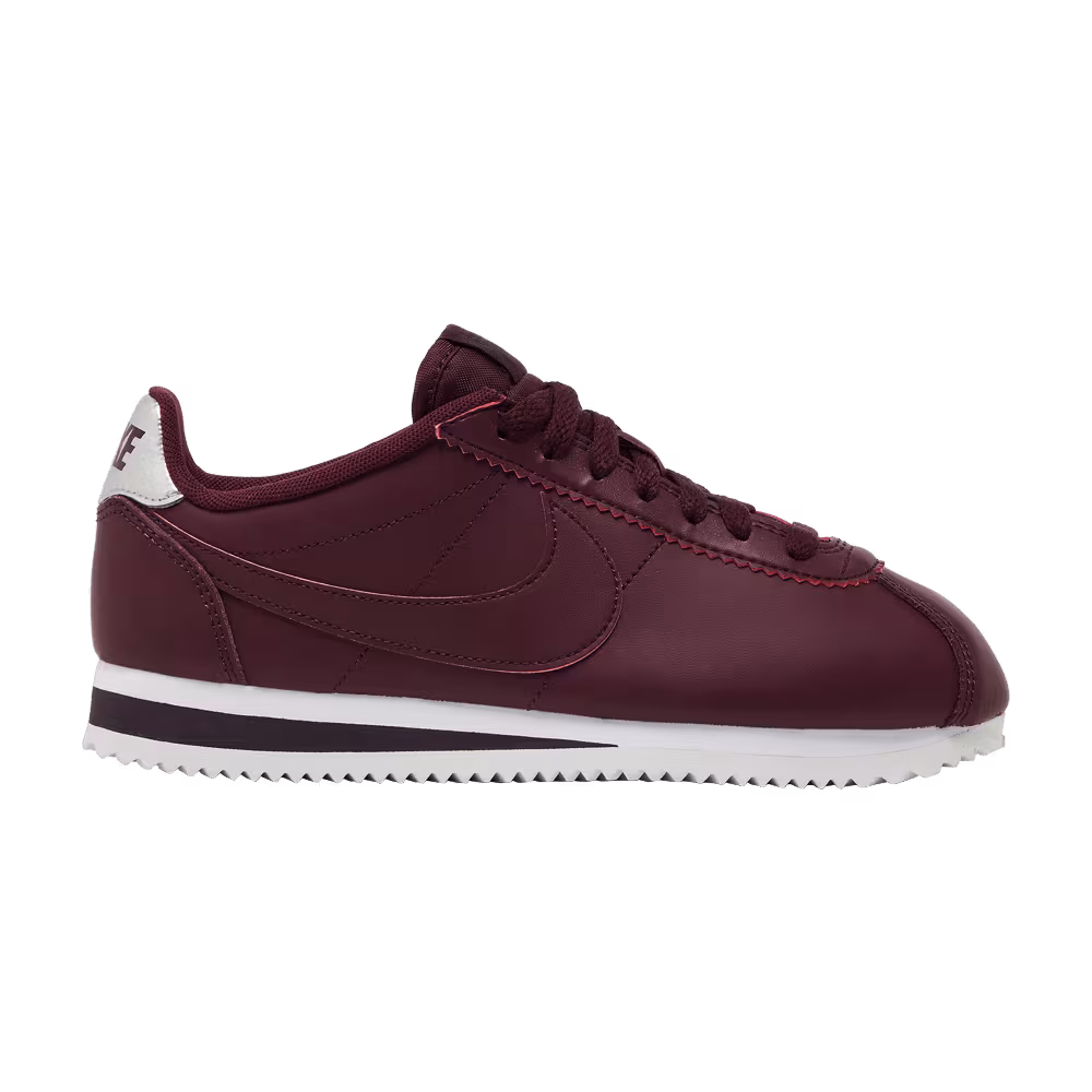 Nike Women's Classic Cortez Leather Night Maroon