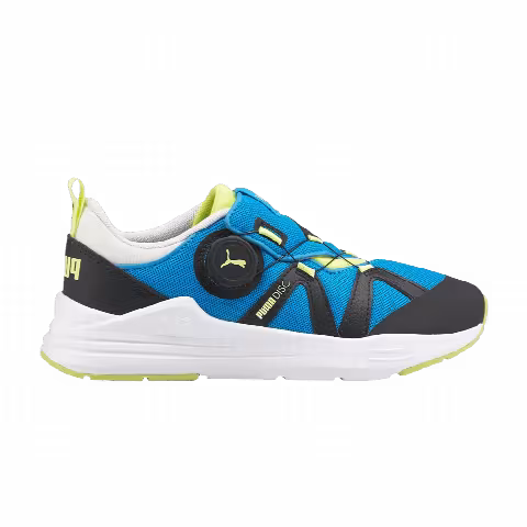 Puma Wire Run Disc Jr 'Ocean Dive Yellow Alert'