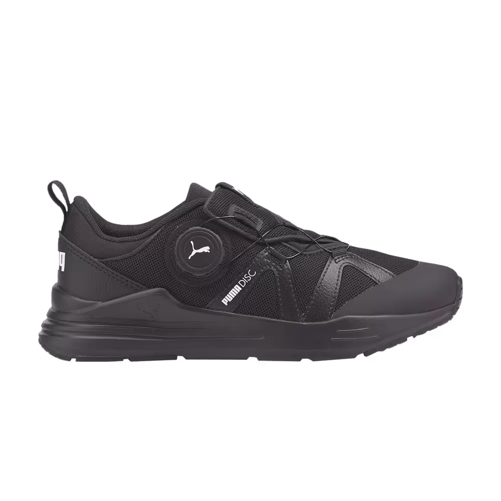 Puma Wire Run Disc Jr Black