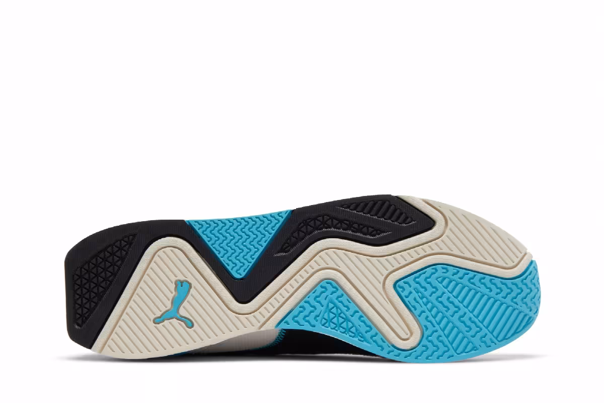 Puma Porsche Legacy x Low Racer Ivory Glow Blue Atoll, view 5