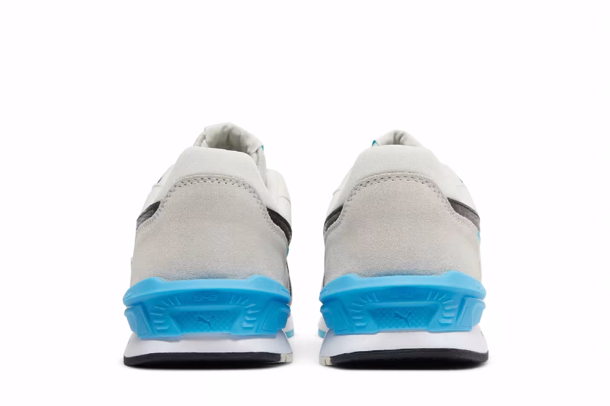 Puma Porsche Legacy x Low Racer Ivory Glow Blue Atoll, view 7