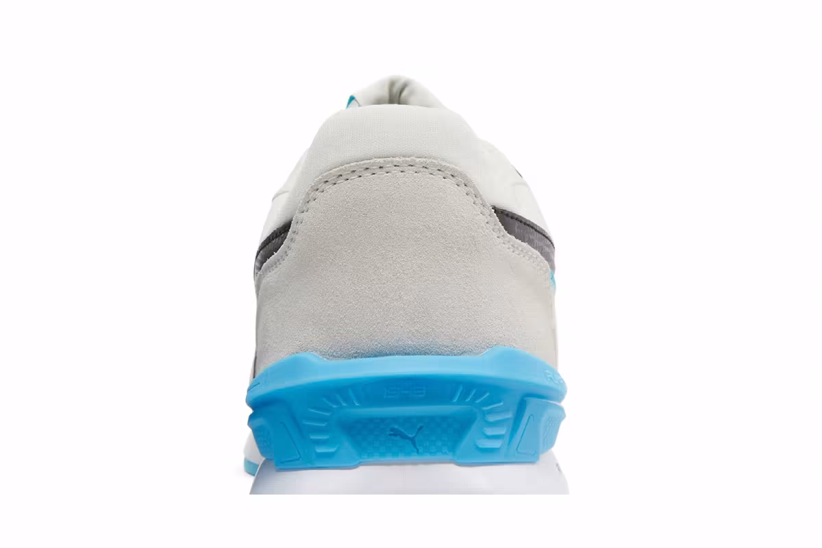 Puma Porsche Legacy x Low Racer Ivory Glow Blue Atoll, view 8