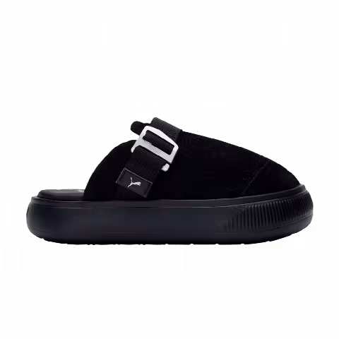 Puma Wmns Suede Mayu Mule 'Black Silver'