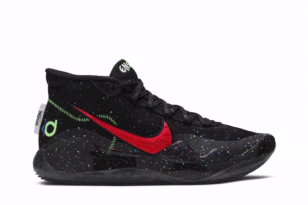 Enspire x Nike KD 12 Black, view 2