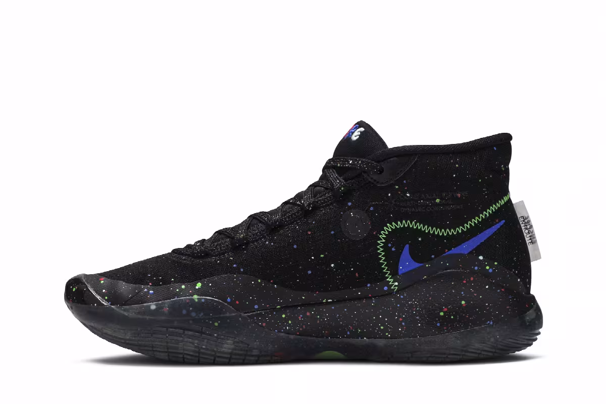 Enspire x Nike KD 12 Black, view 4