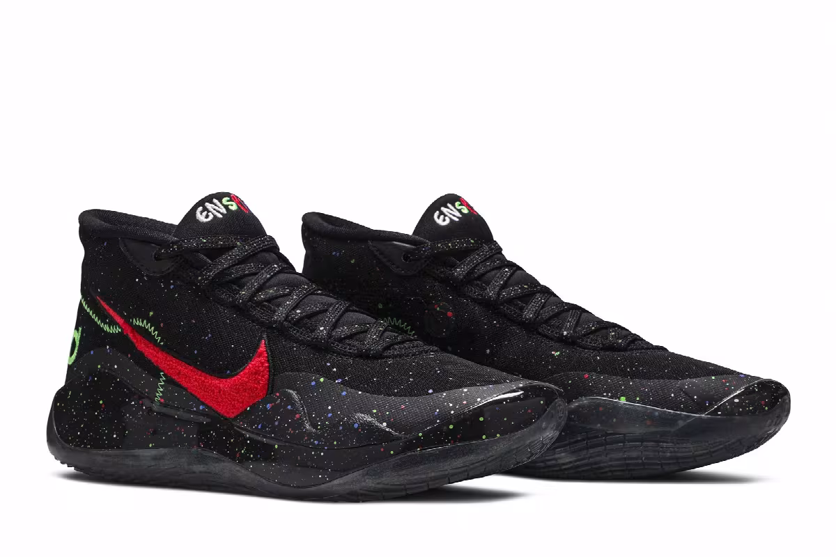 Enspire x Nike KD 12 Black, view 9