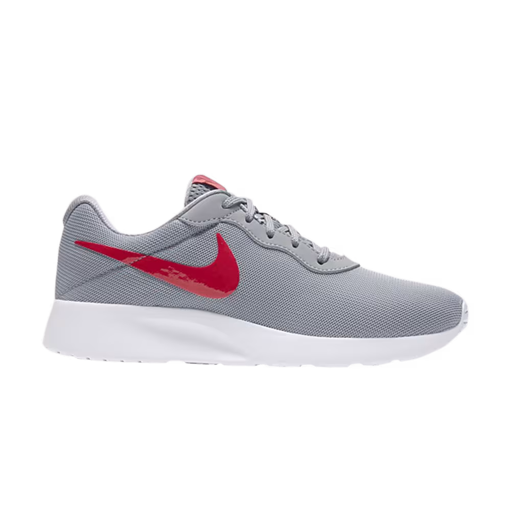 Nike Women's Tanjun Particle Grey Red