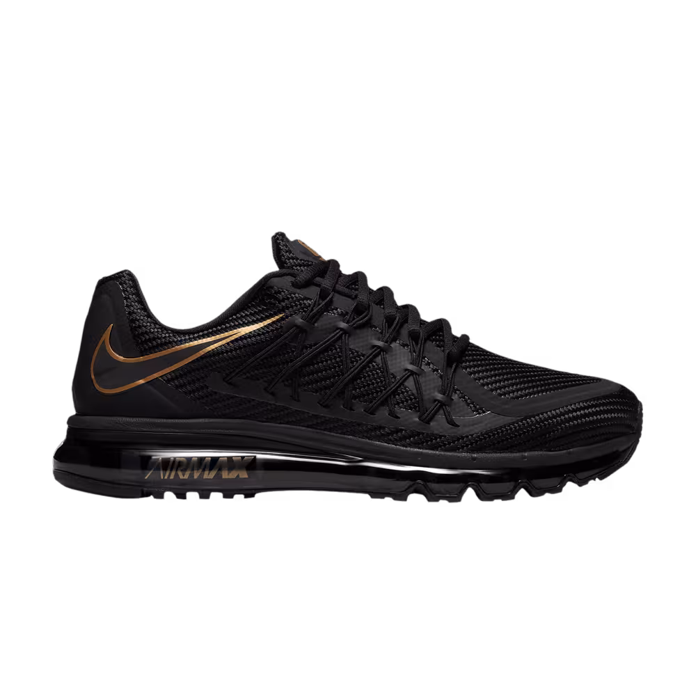 Nike Air Max 2015 Black Metallic Gold
