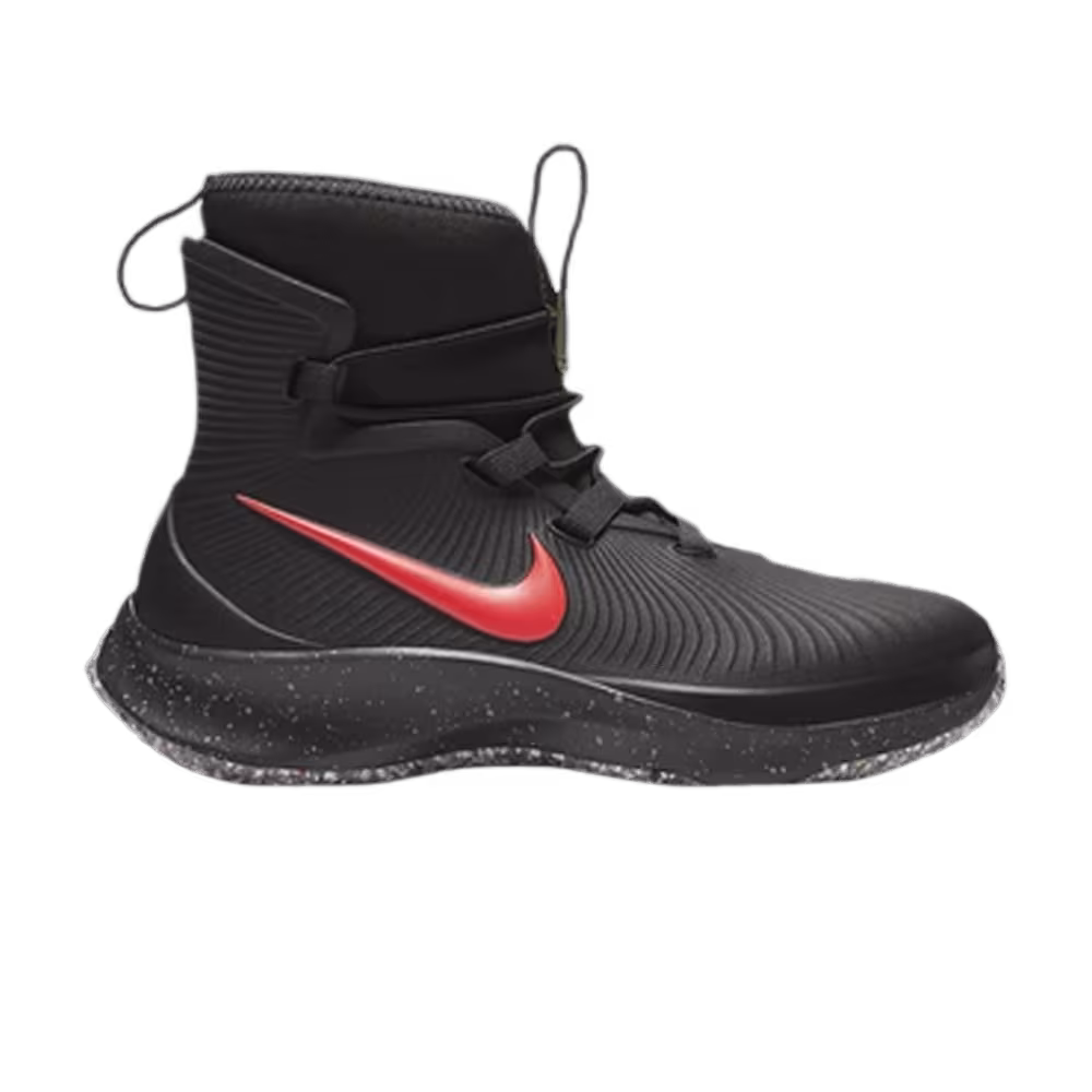 Nike Binzie Boot PS Black Bright Crimson Speckled