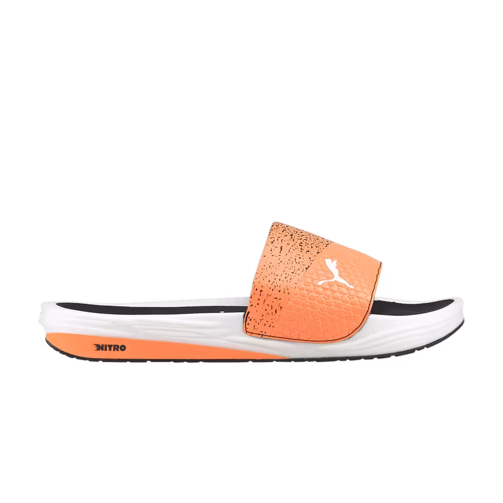 Puma Nitrocat Future Sandal Black Neon Citrus
