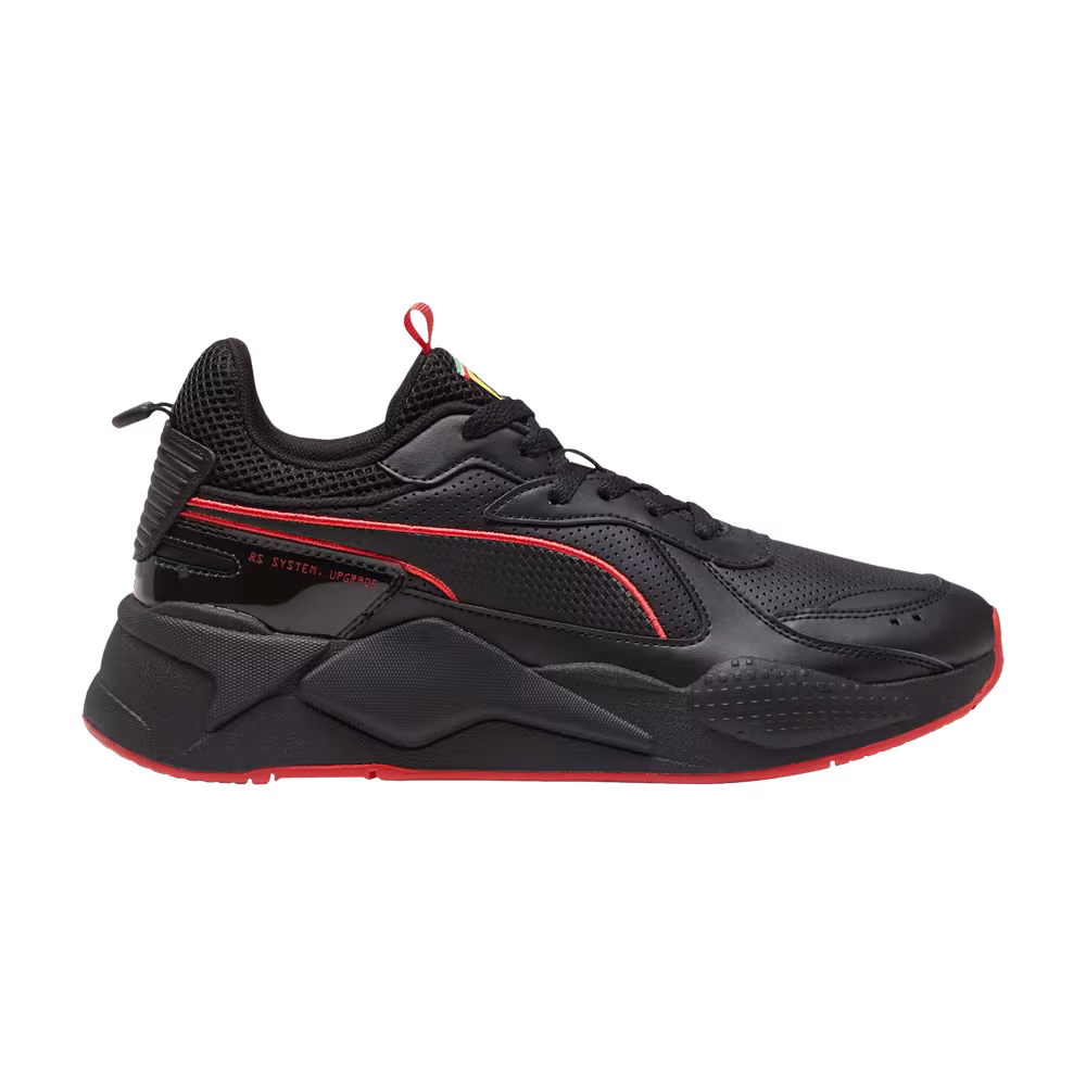 Scuderia Ferrari x Puma RS-X Black Rosso Corsa