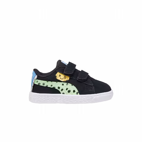 Puma Suede Classic Toddler 'Mix Match - Black Spring Fern'