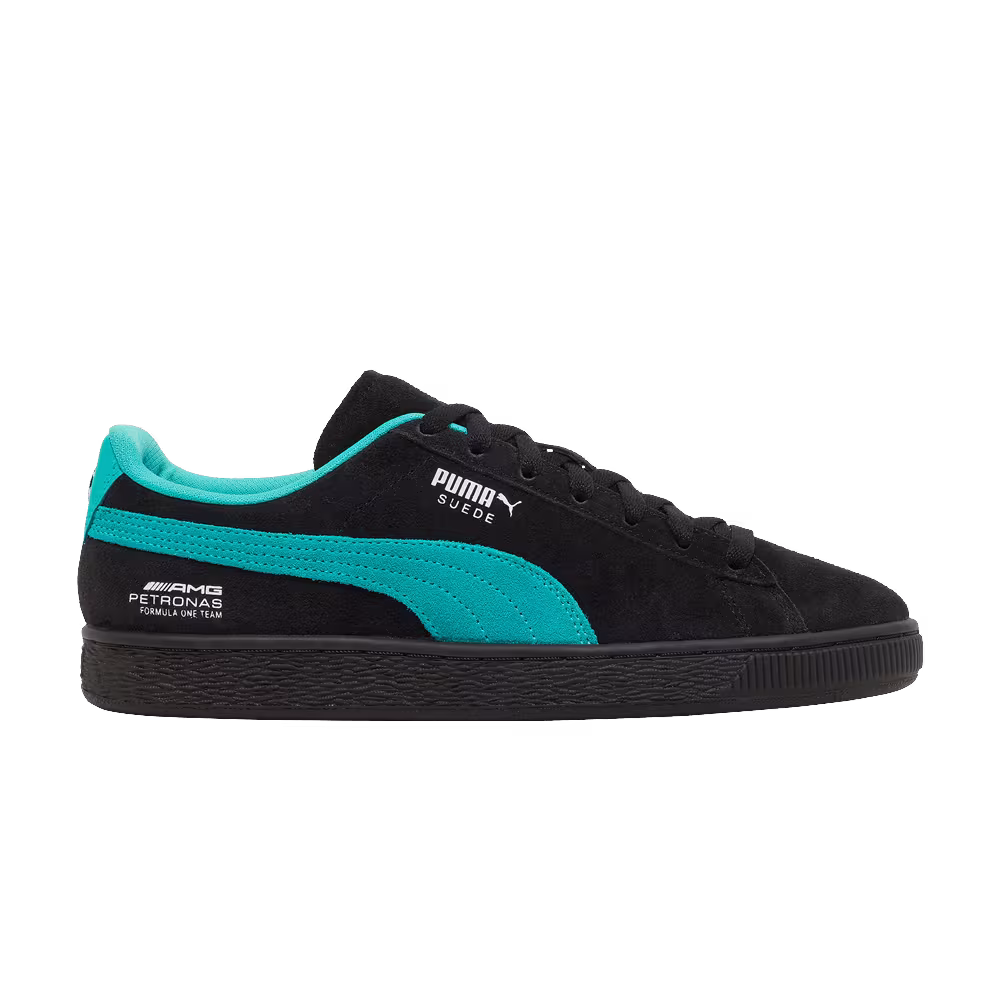 Puma Mercedes-AMG Petronas F1 x Suede Black Spectra Green