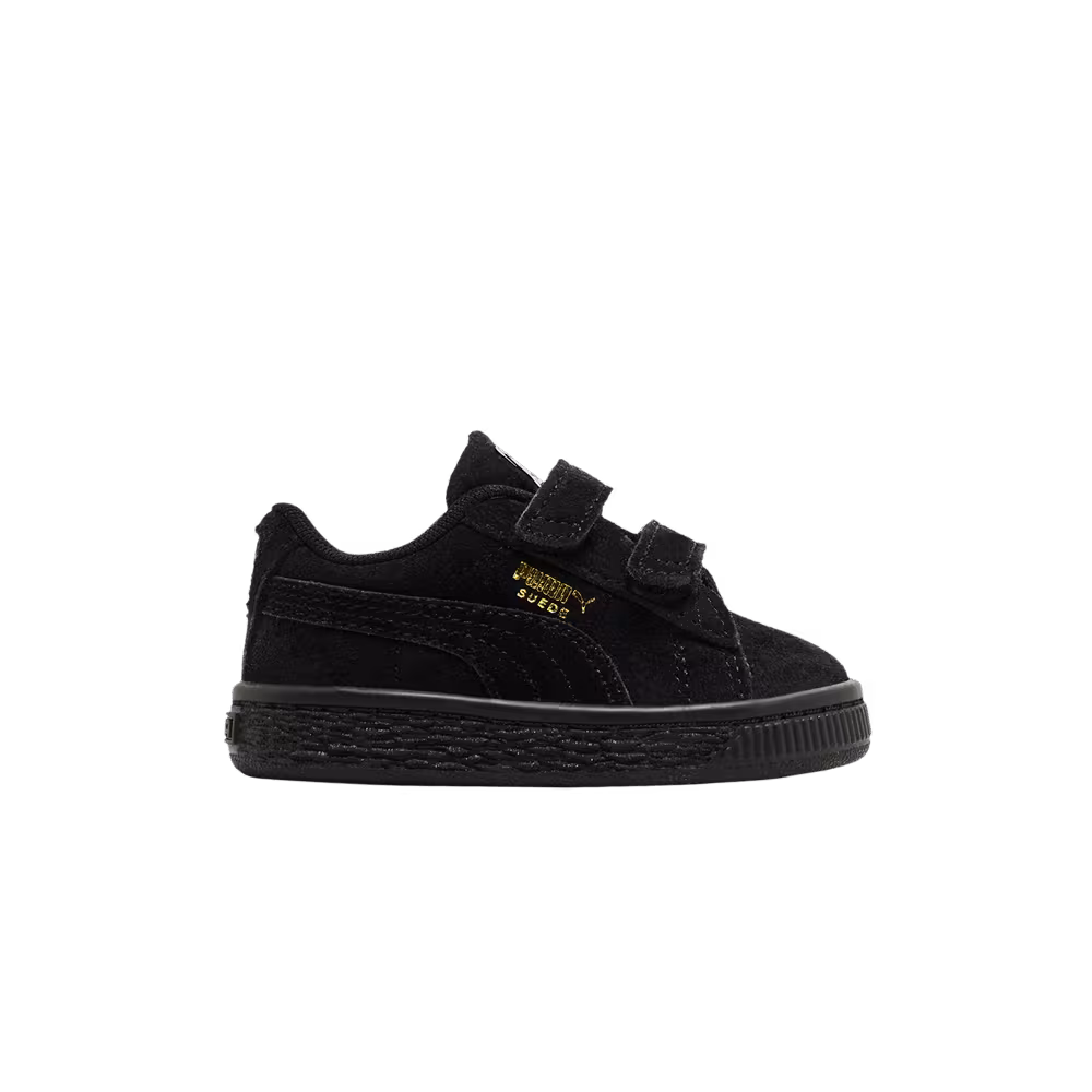 Puma Suede Classic 21 AC Infant Black Gold