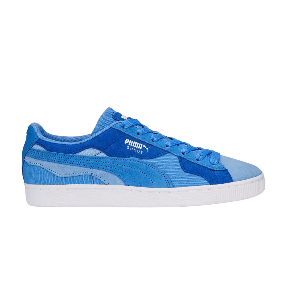 Puma Suede Camowave Earth - Dusky Blue