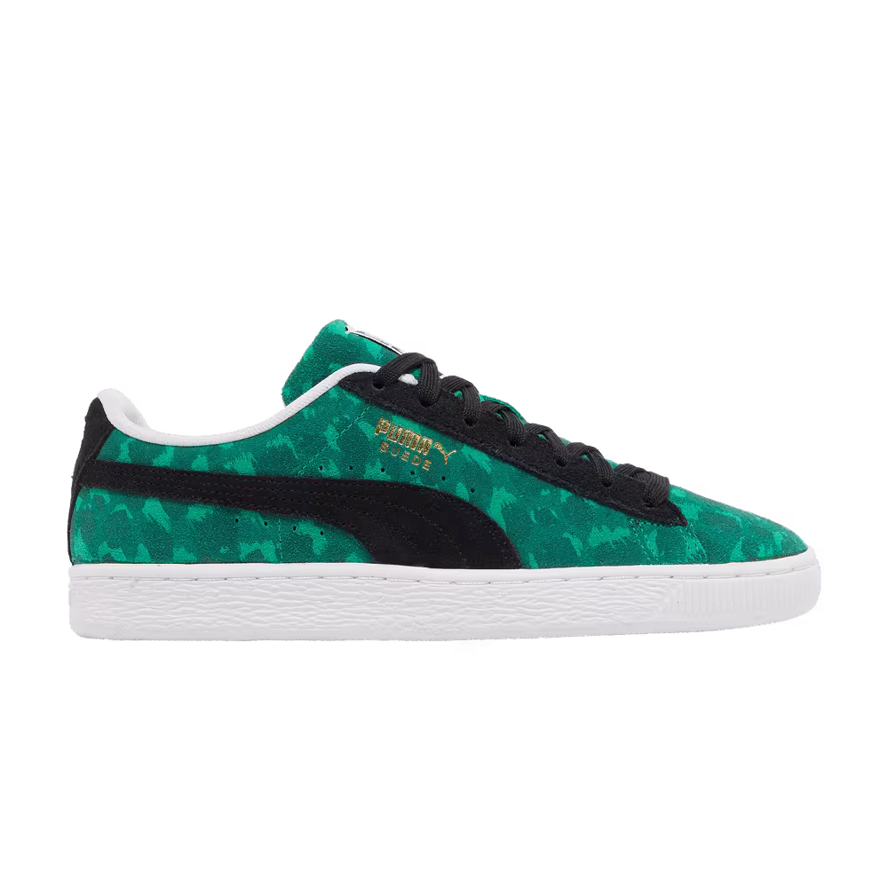 Puma Suede Animal Print - Grassy Green