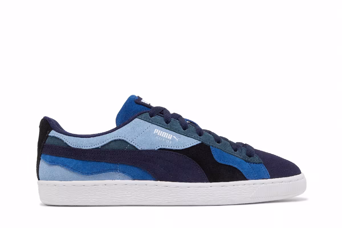 Puma Suede Camowave - Navy Day Dream, view 2