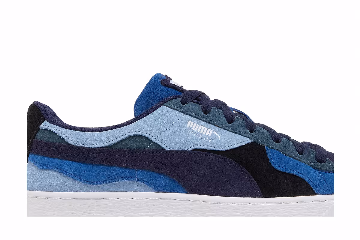 Puma Suede Camowave - Navy Day Dream, view 3