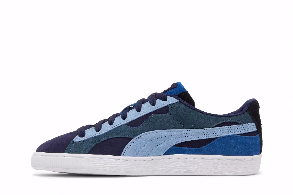 Puma Suede Camowave - Navy Day Dream, view 4