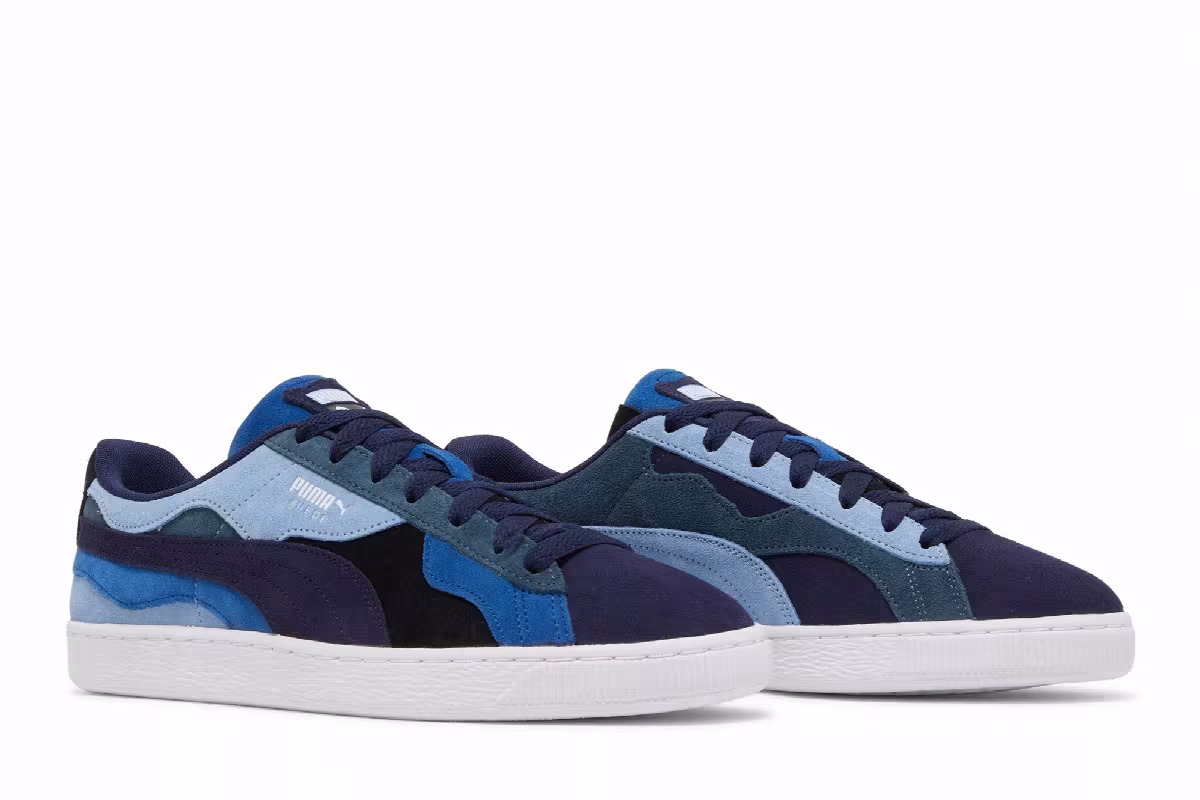 Puma Suede Camowave - Navy Day Dream, view 9