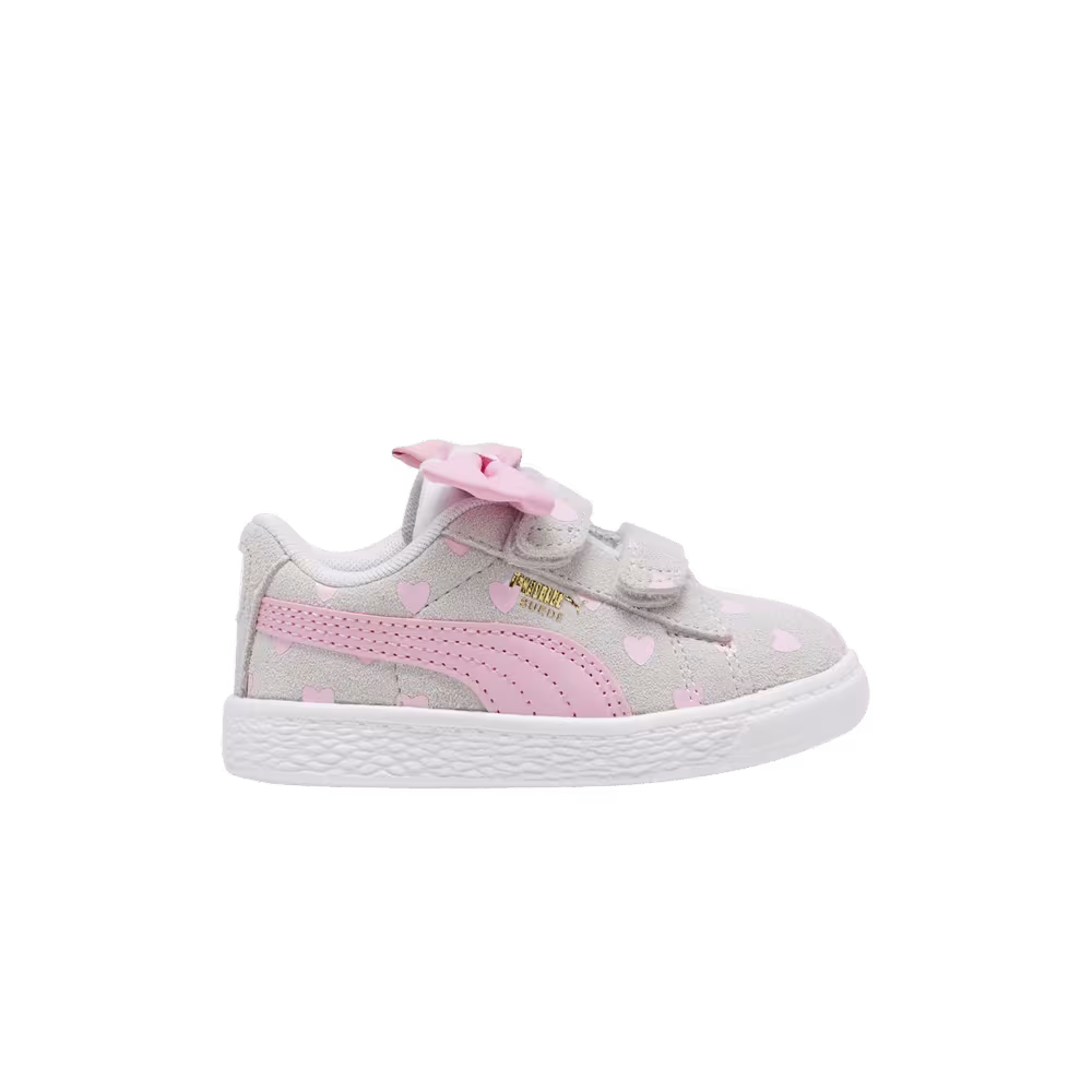 Puma Suede Classic Re-Bow 5 Infant Hearts - Silver Mist