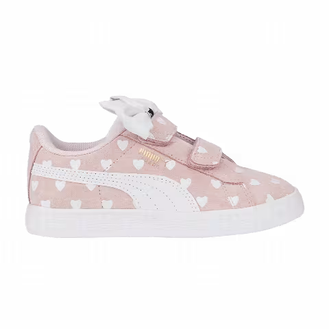 Puma Suede Classic Re-Bow Little Kid 'Hearts - Island Pink'