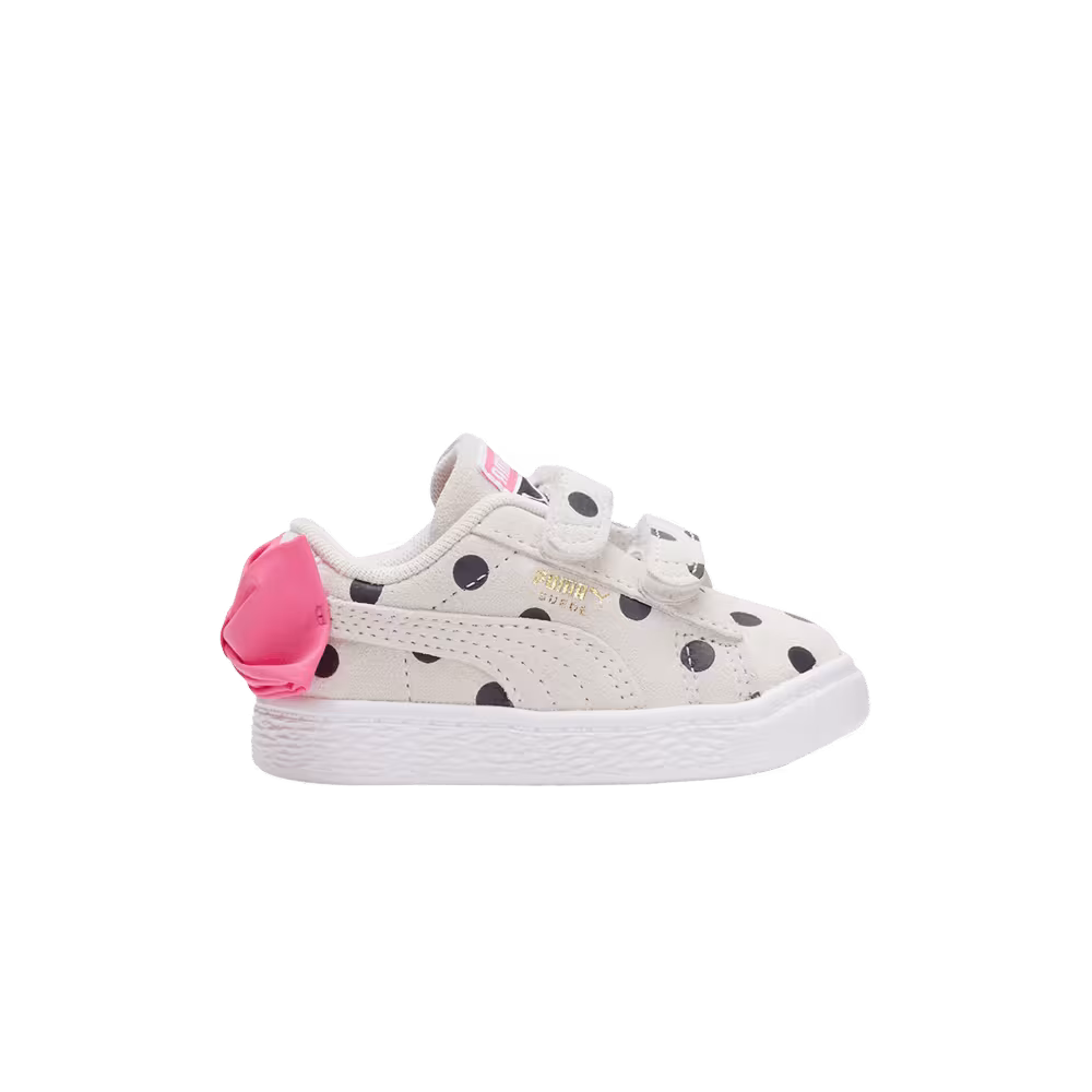 Puma Suede Light Flex Bow Graphic 5 Infant Marshmallow Polka Dots