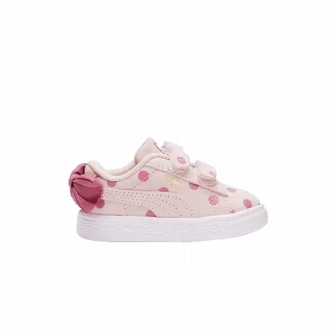 Puma Suede Light Flex Bow Graphic 5 Infant 'Island Pink Polka Dots'