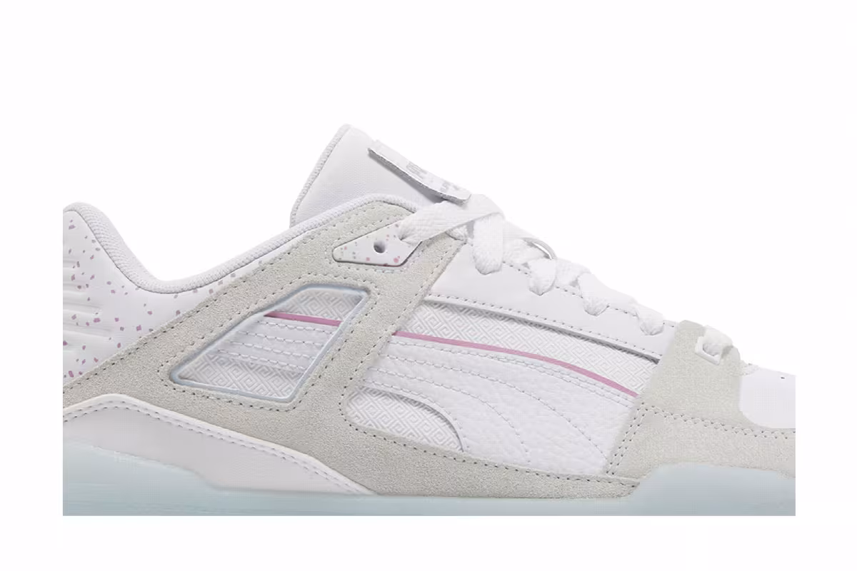 Palm Tree Crew x Puma Slipstream G Spikeless Golf White Pink Icing, view 3