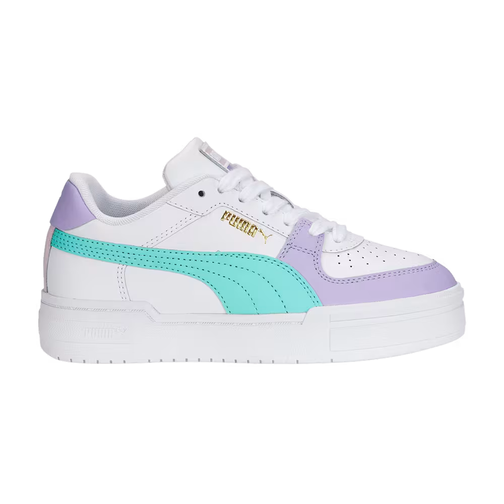 Puma CA Pro Jr Block - White Vivid Violet
