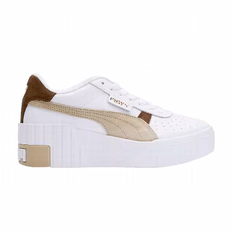 Puma Wmns Cali Wedge Mix 'White Chestnut Brown'