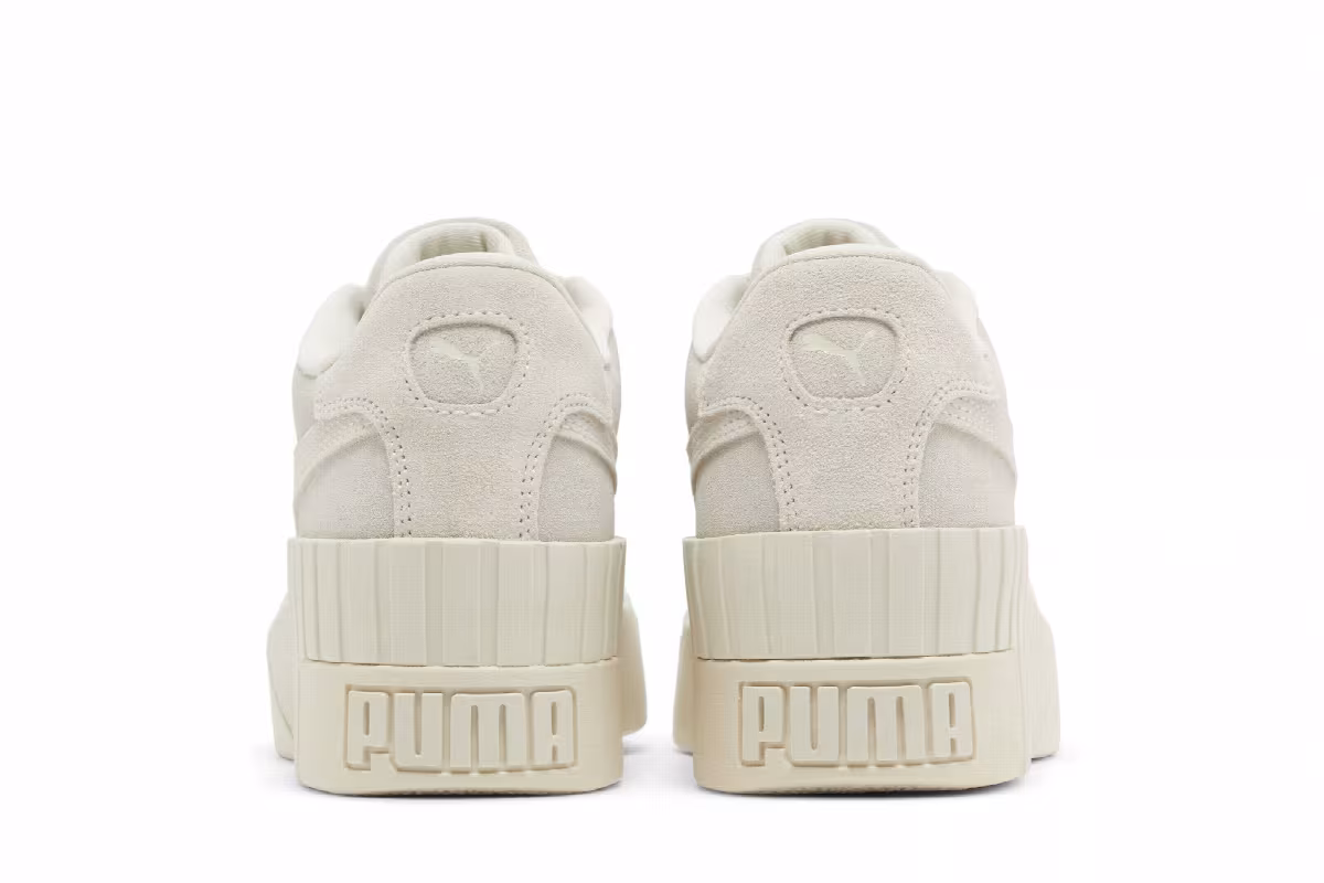 Puma Women's Cali Wedge Tonal Pristine Marshmallow, view 7