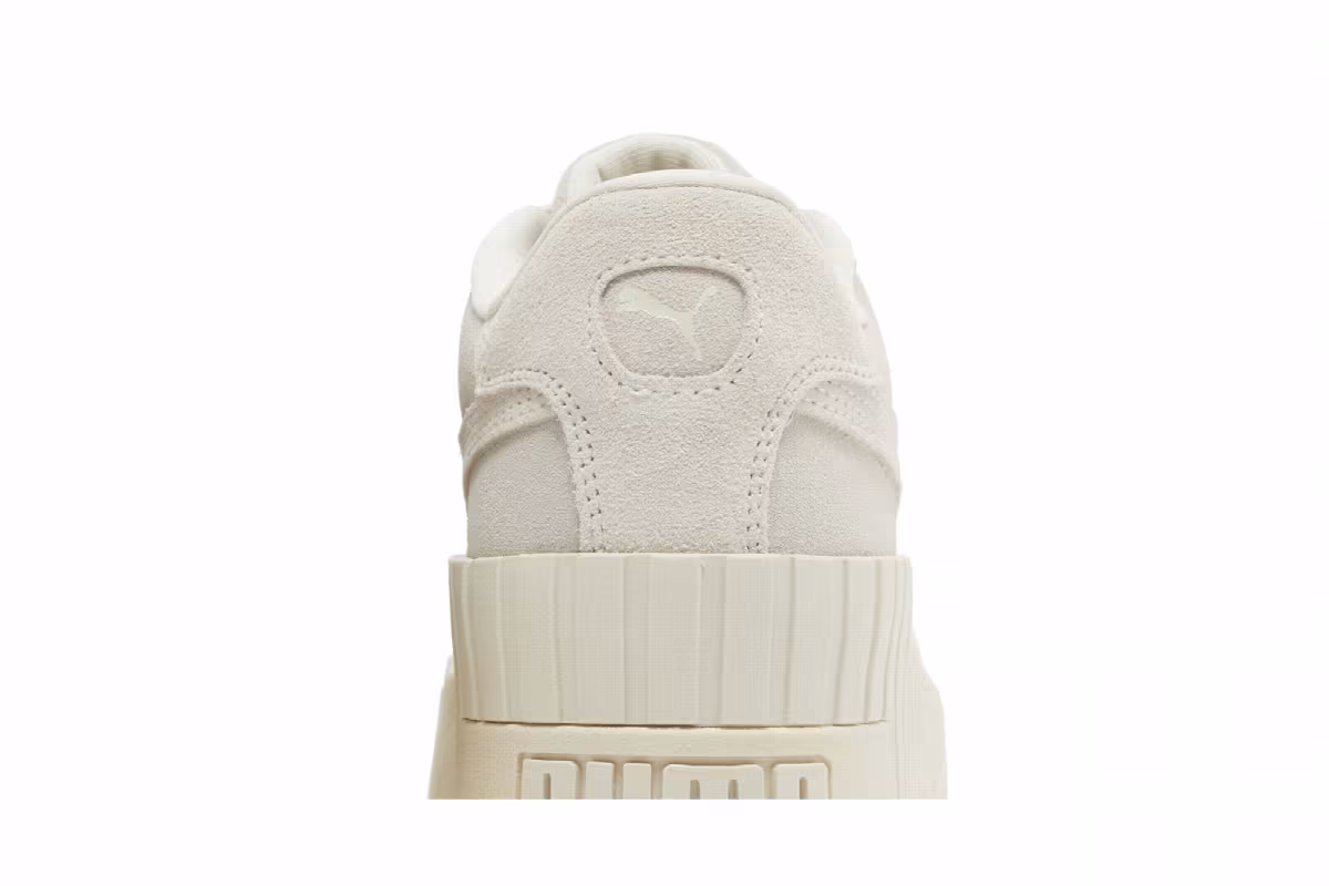 Puma Women's Cali Wedge Tonal Pristine Marshmallow, view 8