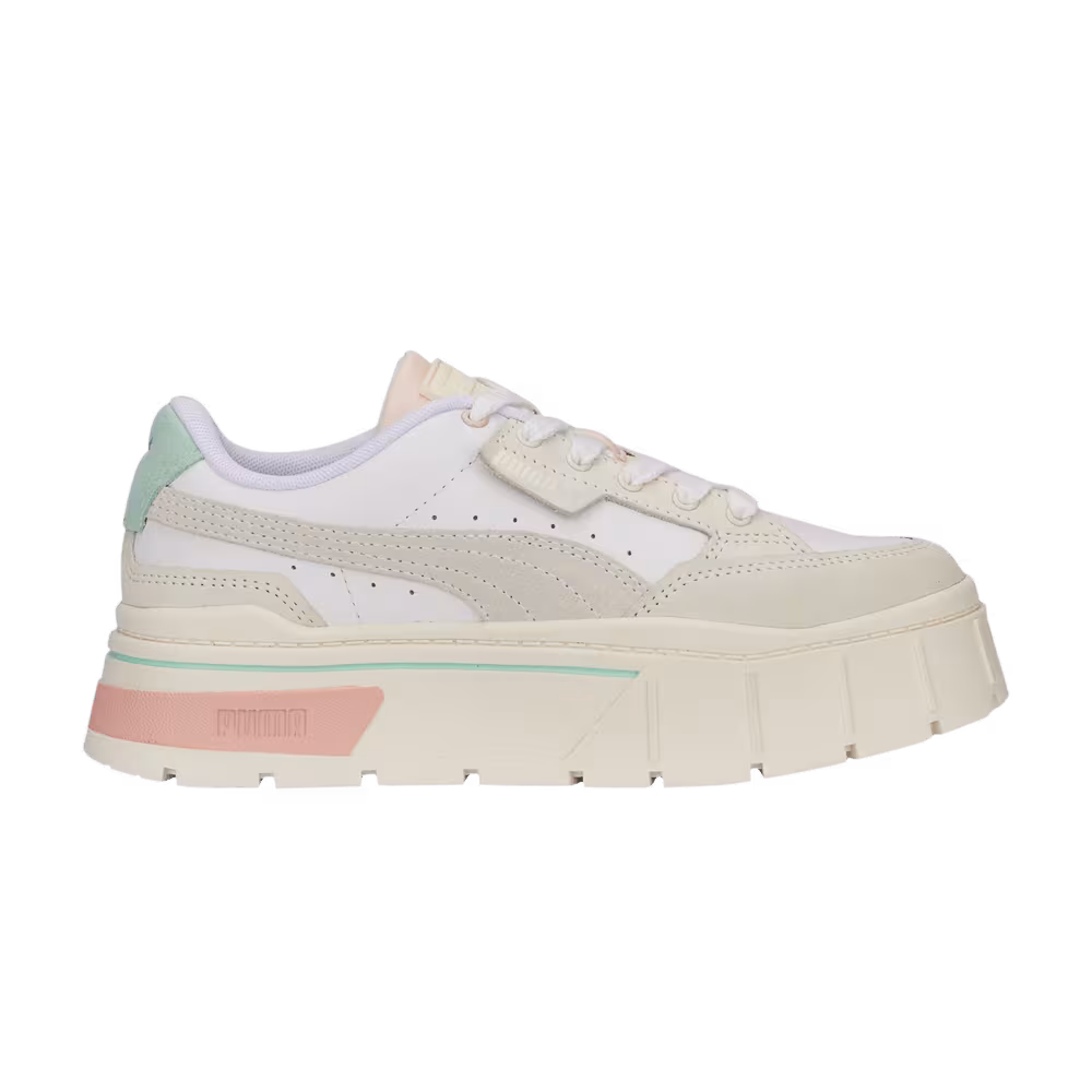 Puma Women's Mayze Stack Luxe White Marshmallow