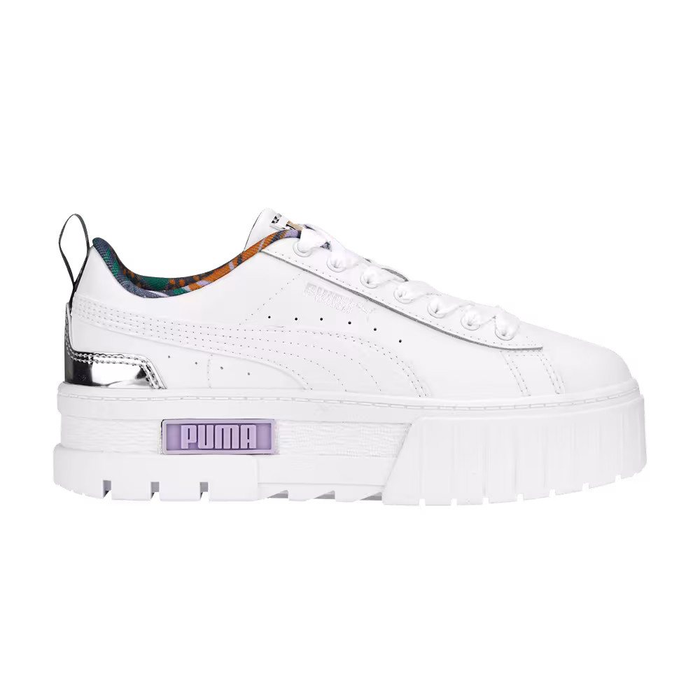 Puma Mayze Big Kid Vacay Queen - White Vivid Violet