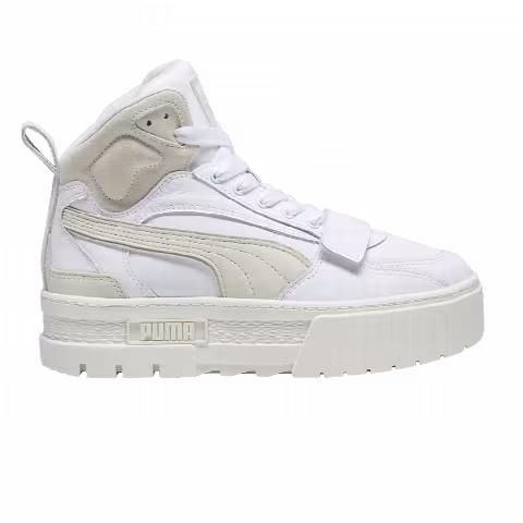 Puma Wmns Mayze Mid Premium 'White Warm White'