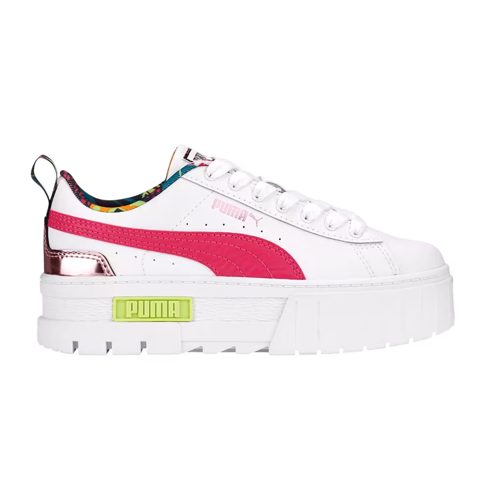 Puma Mayze Big Kid Vacay Queen - White Pink