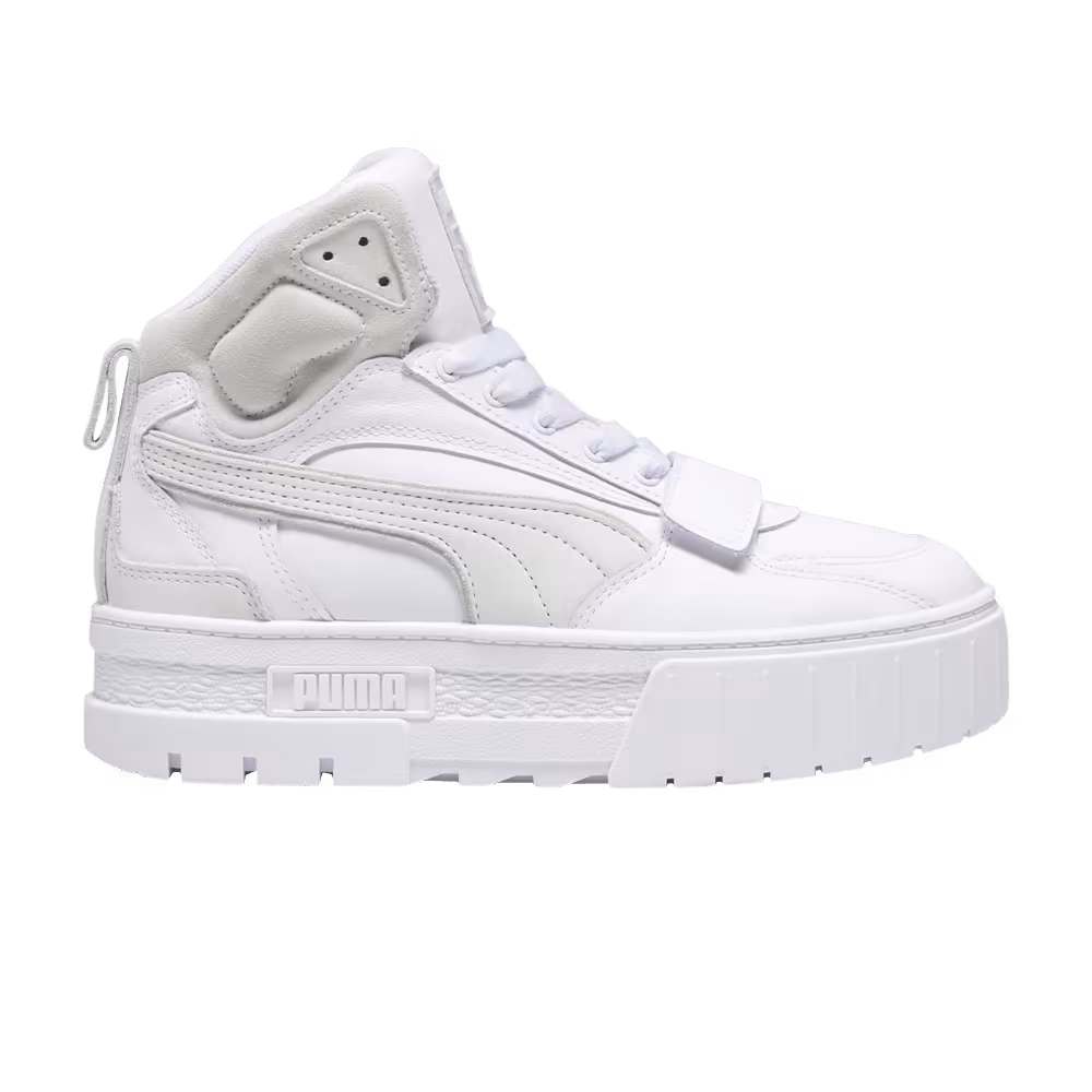 Puma Women's Mayze Mid Premium White