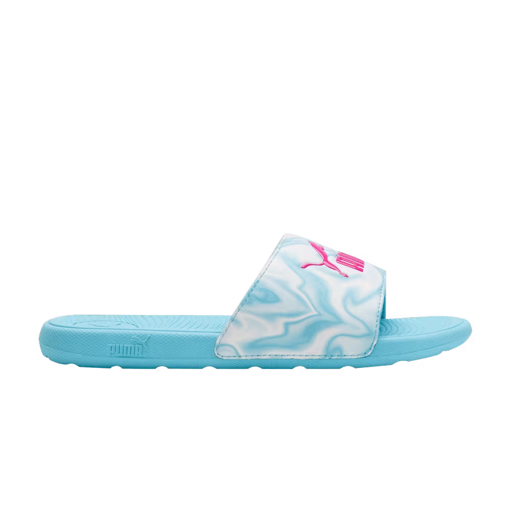 Puma Cool Cat 2.0 Slide Little Kid Hero Blue Marble