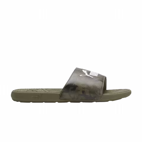 Puma Cool Cat 2.0 Slide 'Camo - Dark Olive'