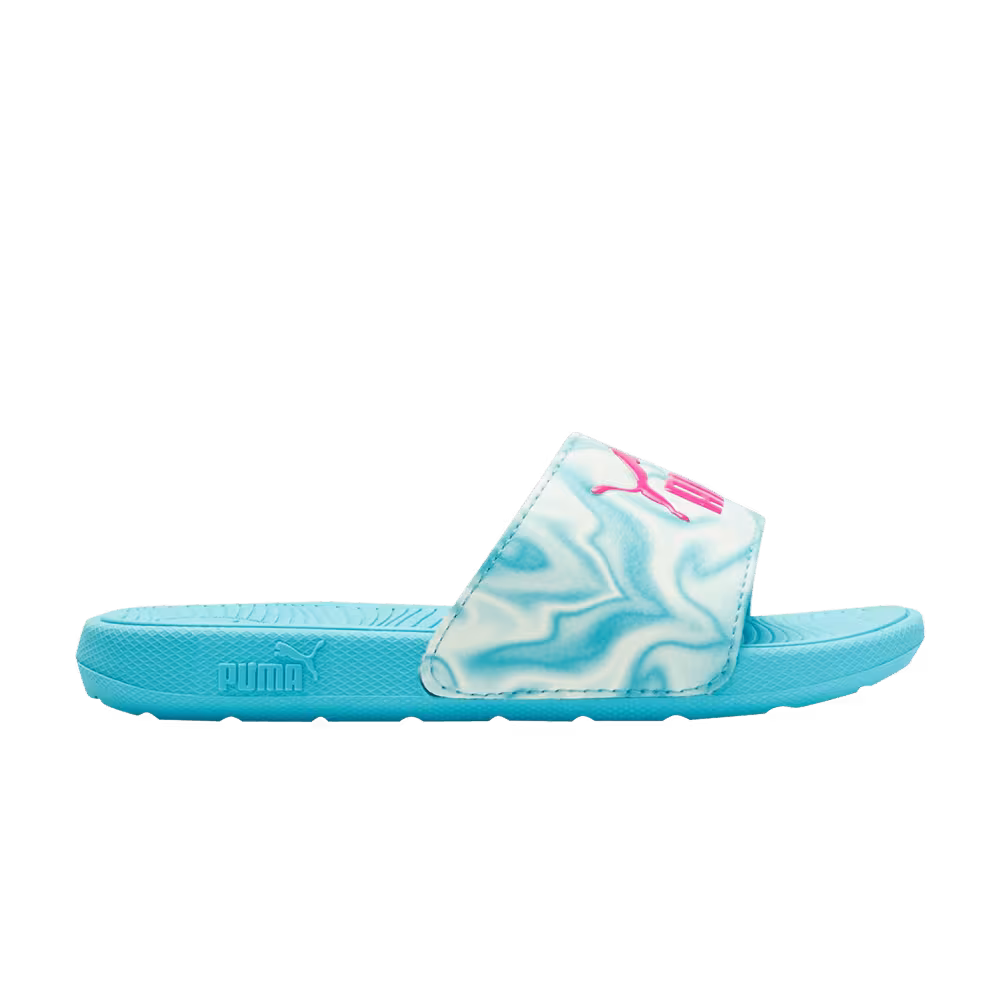 Puma Cool Cat 2.0 Slide Toddler Hero Blue Marble