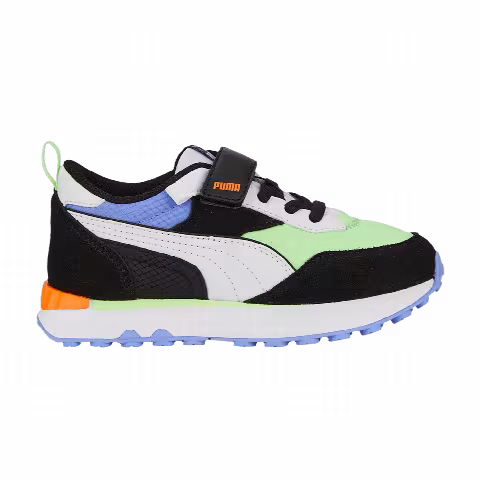 Puma Rider FV Little Kid 'Elektro Purple Fizzy Lime'