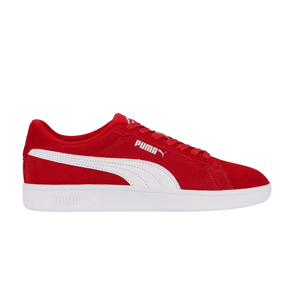 Puma Smash 3.0 Suede Big Kid For All Time Red