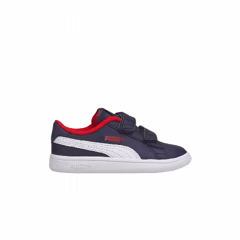 Puma Smash V2 Infant 'Peacoat High Risk Red'