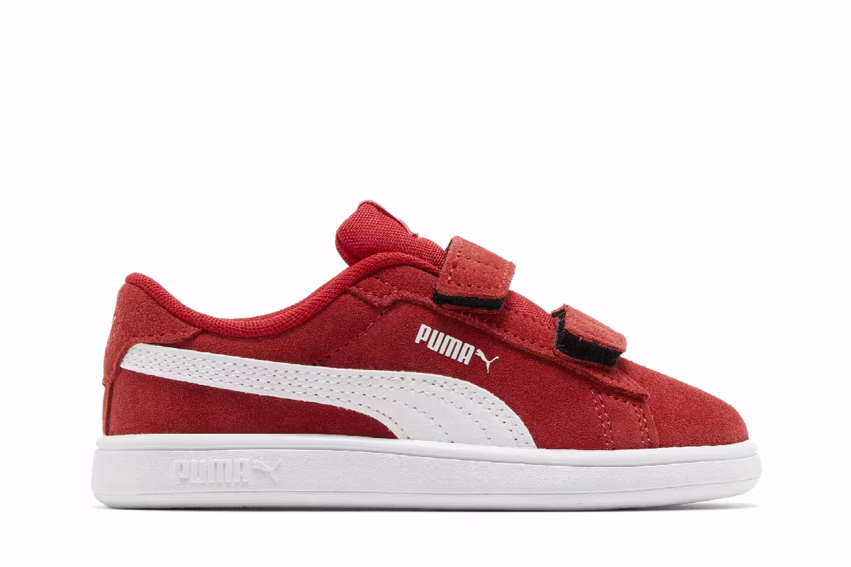 Puma Smash 3.0 Suede Toddler For All Time Red, view 2
