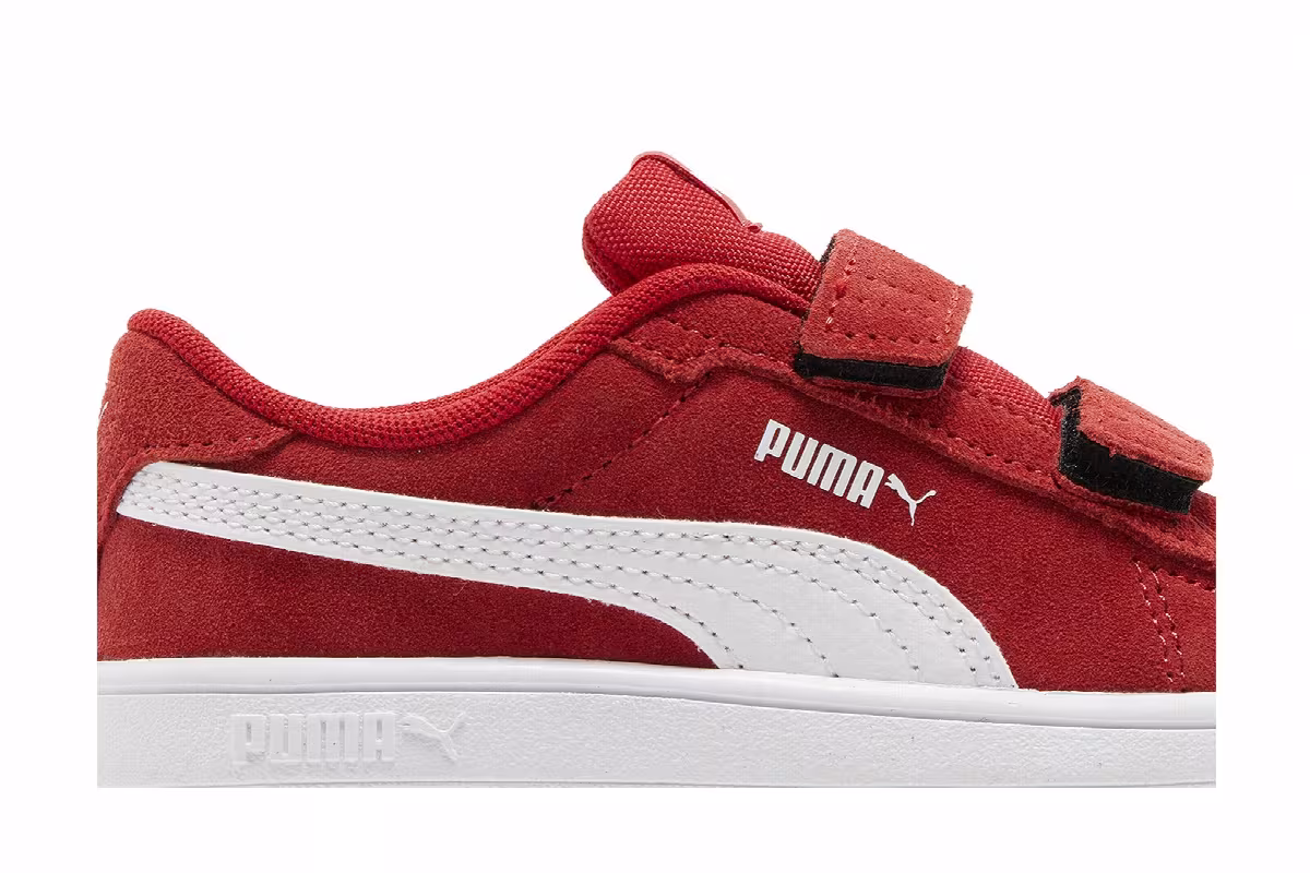 Puma Smash 3.0 Suede Toddler For All Time Red, view 3