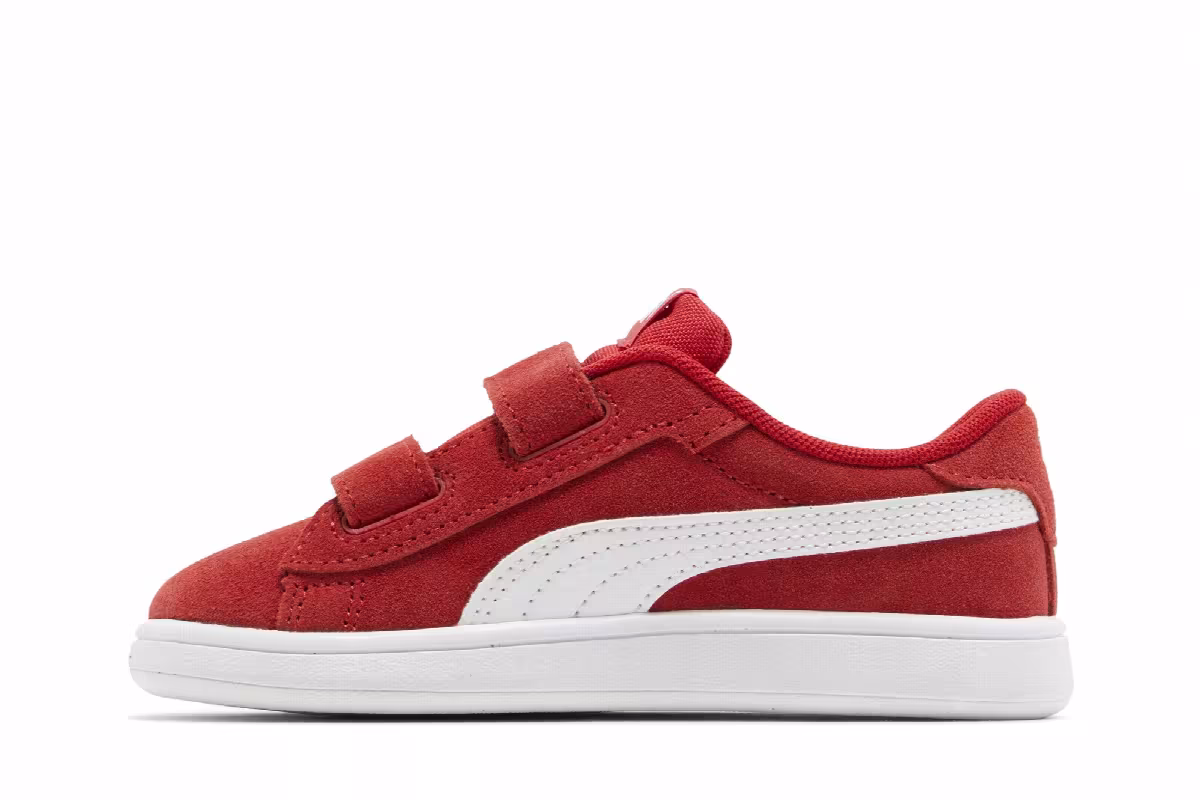 Puma Smash 3.0 Suede Toddler For All Time Red, view 4