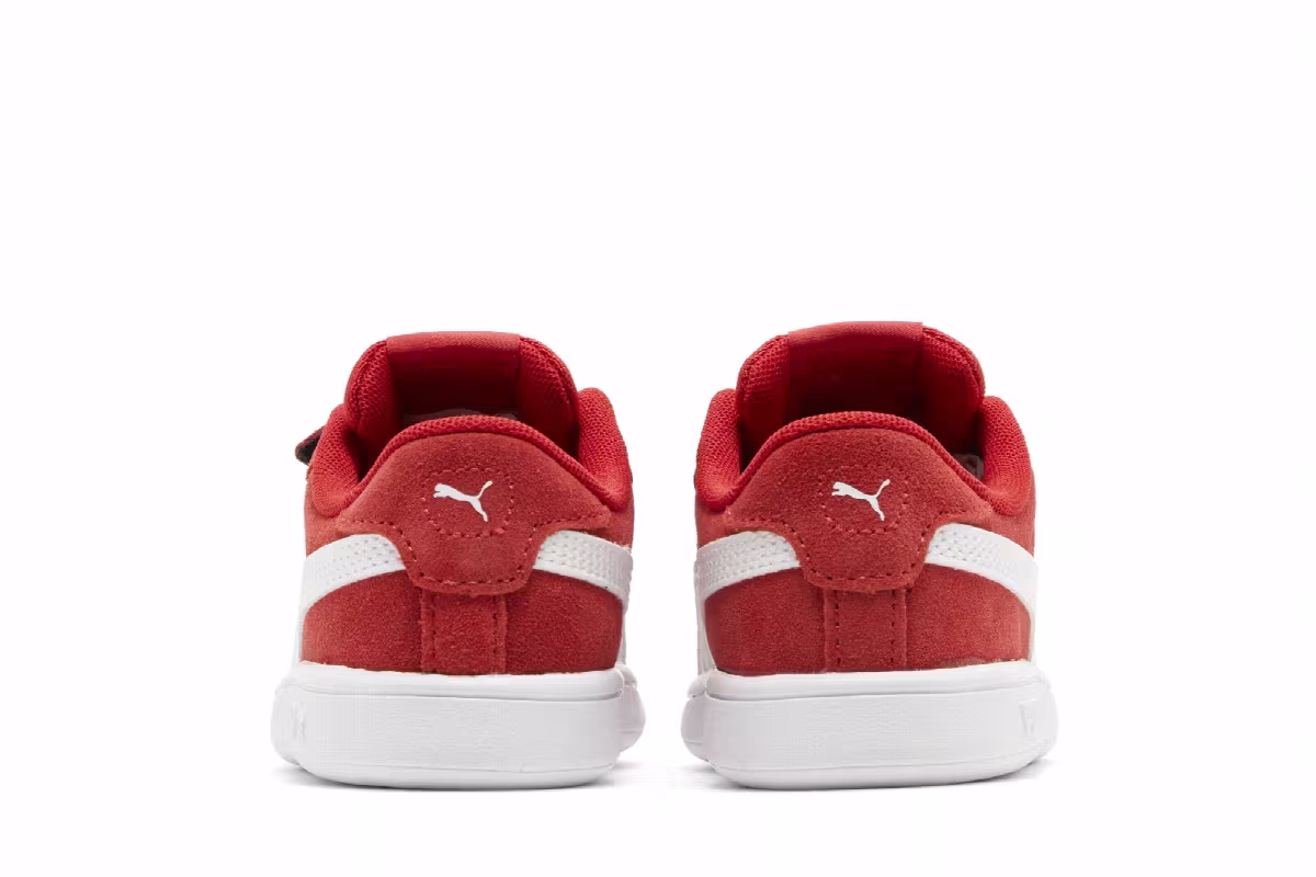 Puma Smash 3.0 Suede Toddler For All Time Red, view 7