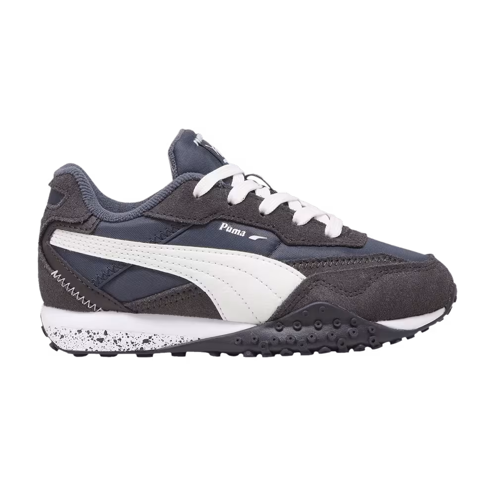 Puma Blacktop Rider Little Kid Flat Dark Grey